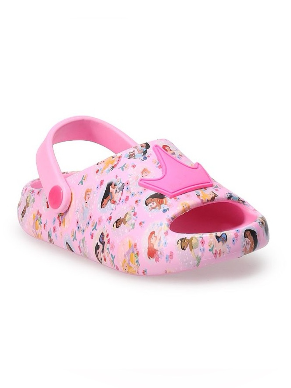 Disney Princess Toddler Girl Crown Slide Sandals